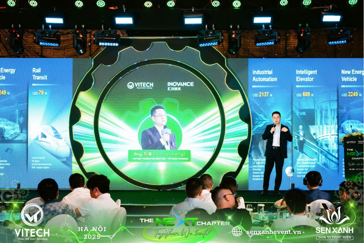 Ban lãnh đạo Vitech khai mạc chương trình