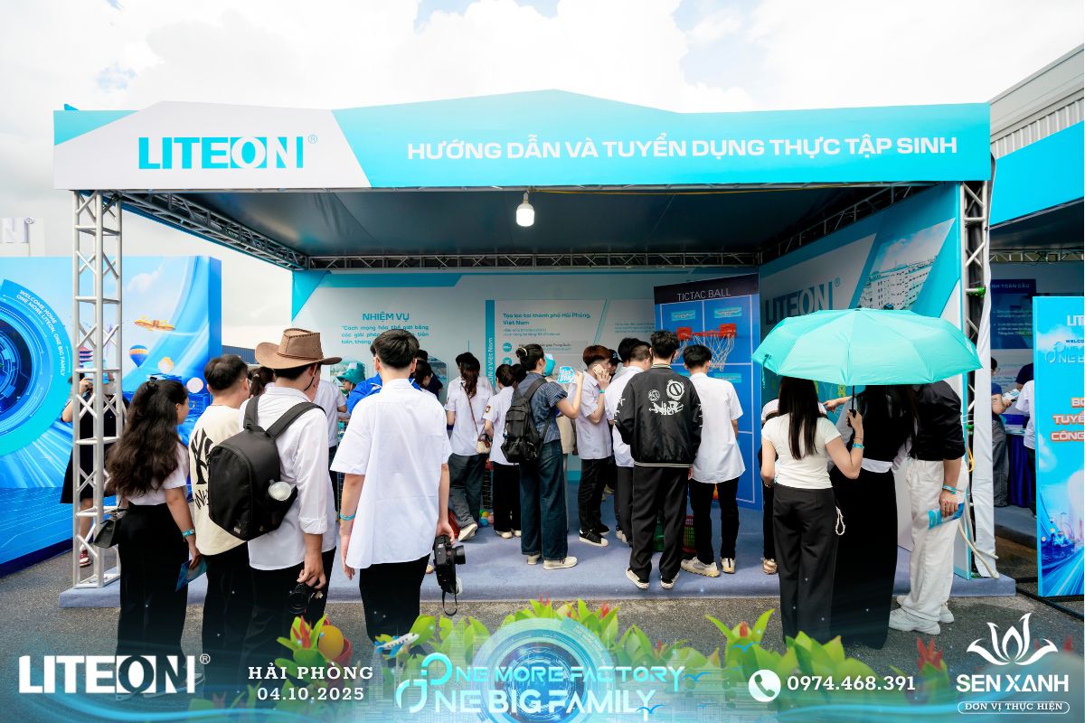 Booth tuyển dụng thực tập sinh