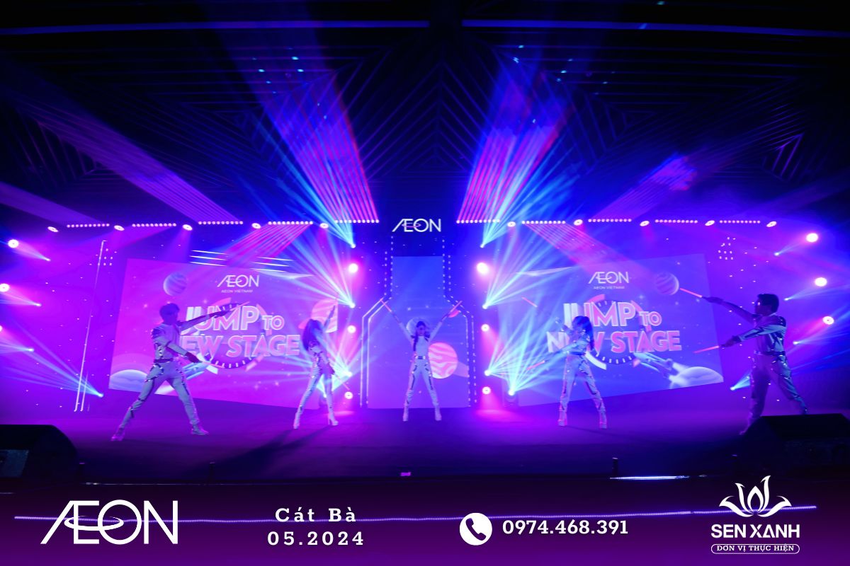Tổ chức gala AEON Cát Bà 2024