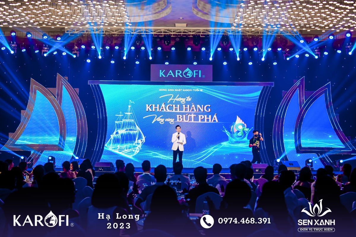 Tổ chức sự kiện gala dinner Karofi 2023