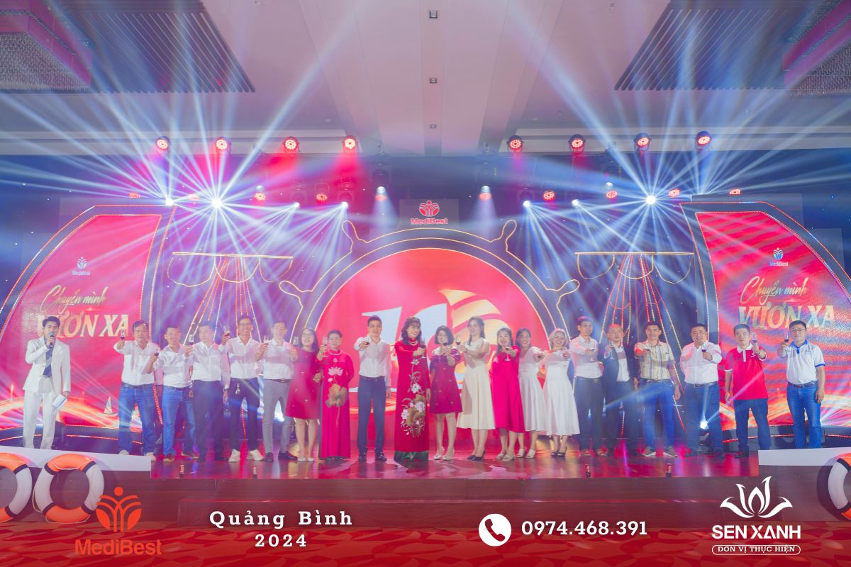 Tổ chức sự kiện gala dinner Medibest 2024