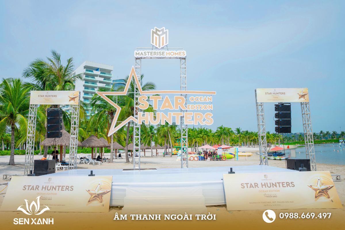 Các thiết bị âm thanh ngoài trời tốt nhất do Sen Xanh cung cấp