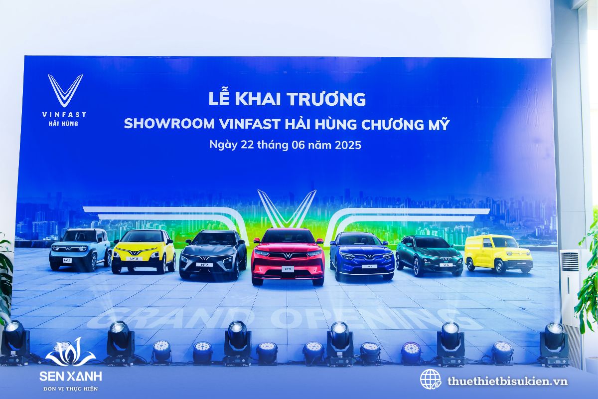 Backdrop Hiflex, bạt đế ghi chống xuyên sáng