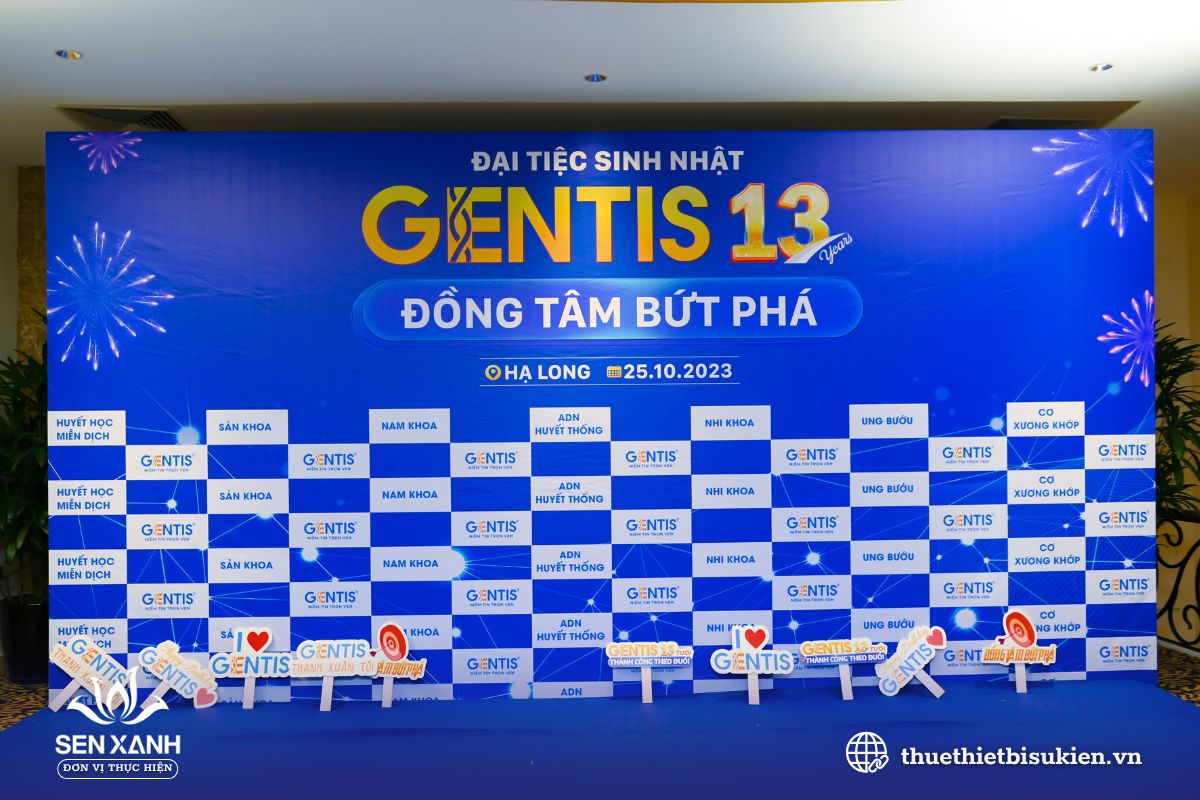 In ấn backdrop lễ kỷ niệm bằng hiflex In ấn backdrop lễ kỷ niệm bằng hiflex