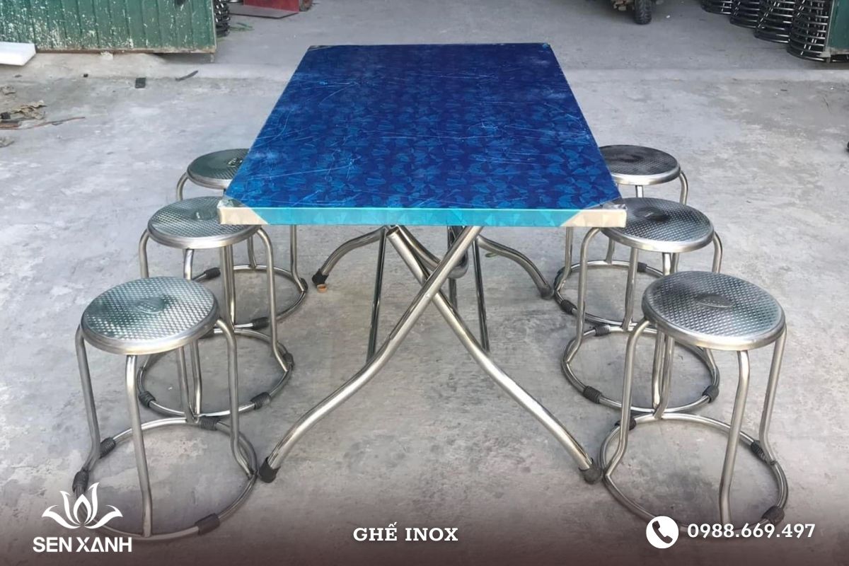 Những lợi ích của ghế inox 