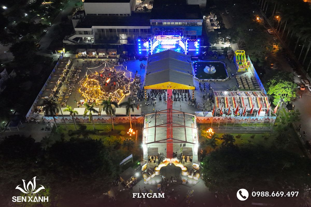 Các thiết bị flycam sẽ đem đến những góc nhìn bao quát rất thú vị