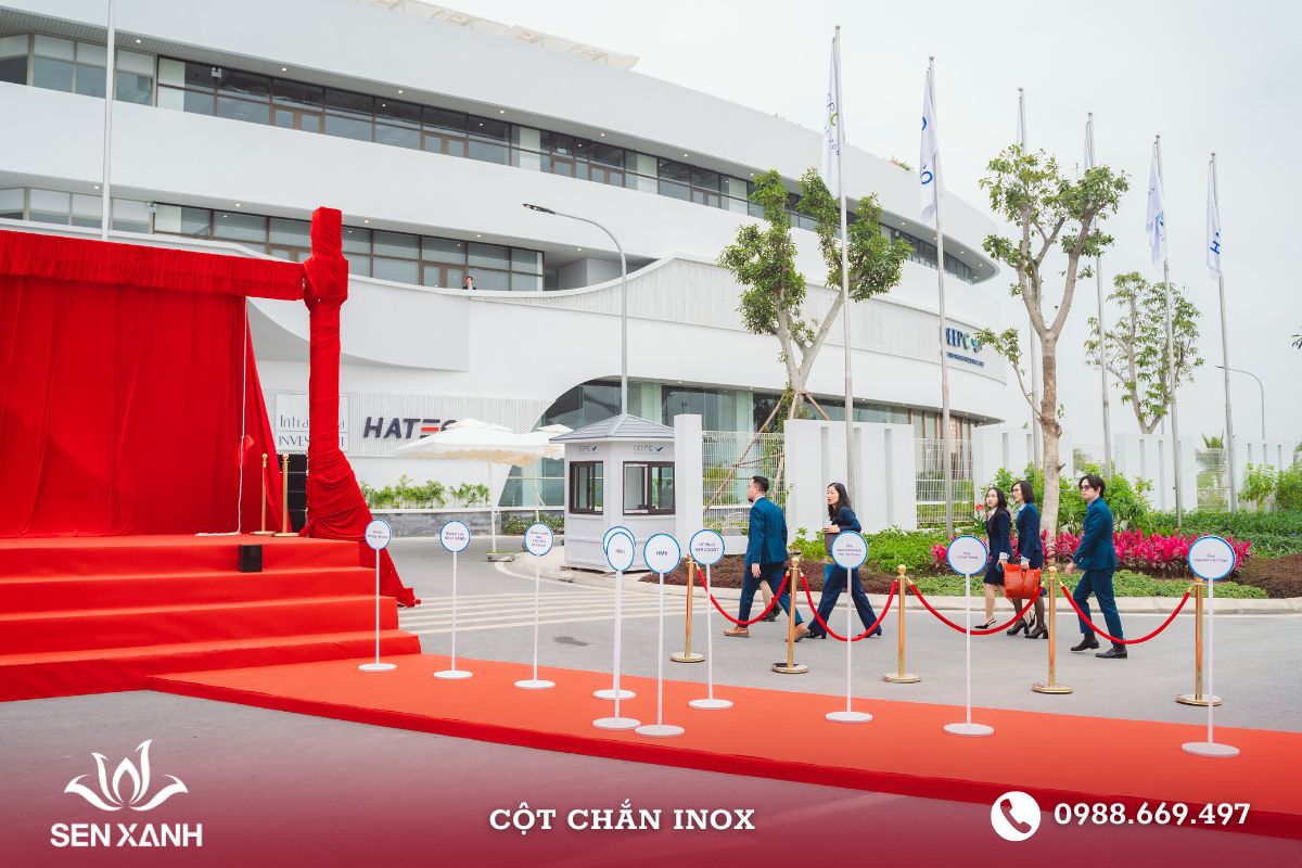 Cột chắn inox tại Sen Xanh luôn có chất lượng tốt nhất