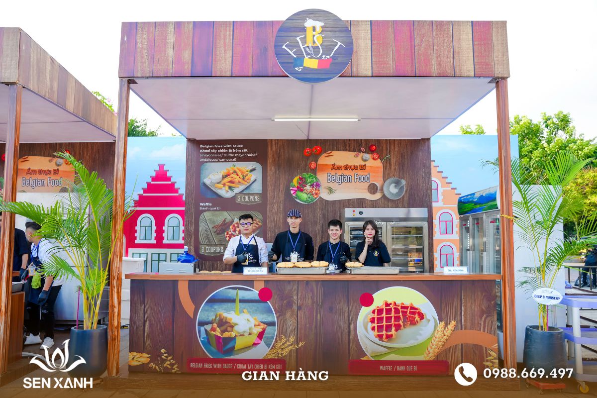 Những lưu ý khi tìm đơn vị cho thuê gian hàng