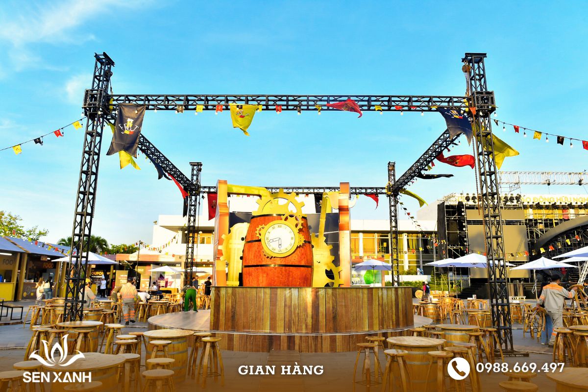 Tối ưu chi phí cho thuê gian hàng