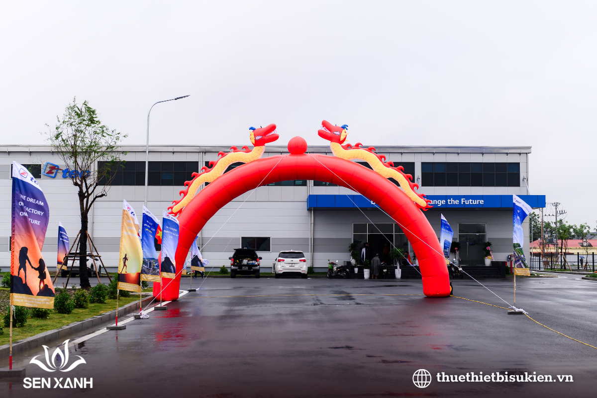 Cổng hơi khai trương chuyên nghiệp Cổng hơi khai trương chuyên nghiệp