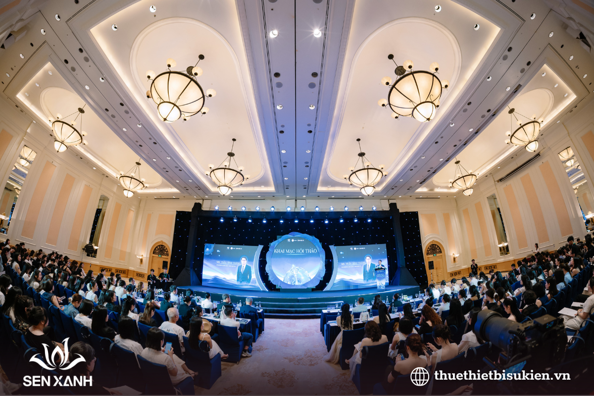 Hình ảnh setup hội nghị doanh nghiệp Hình ảnh setup hội nghị doanh nghiệp
