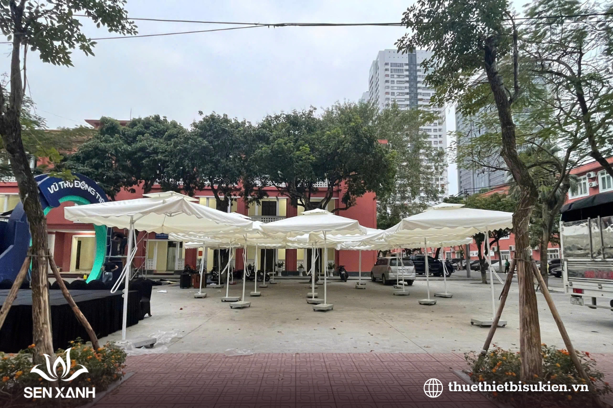 Hệ thống ô dù phục vụ sự kiện doanh nghiệp