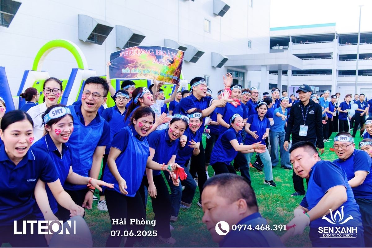 Cổ vũ kéo co Sportday Liteon 2025