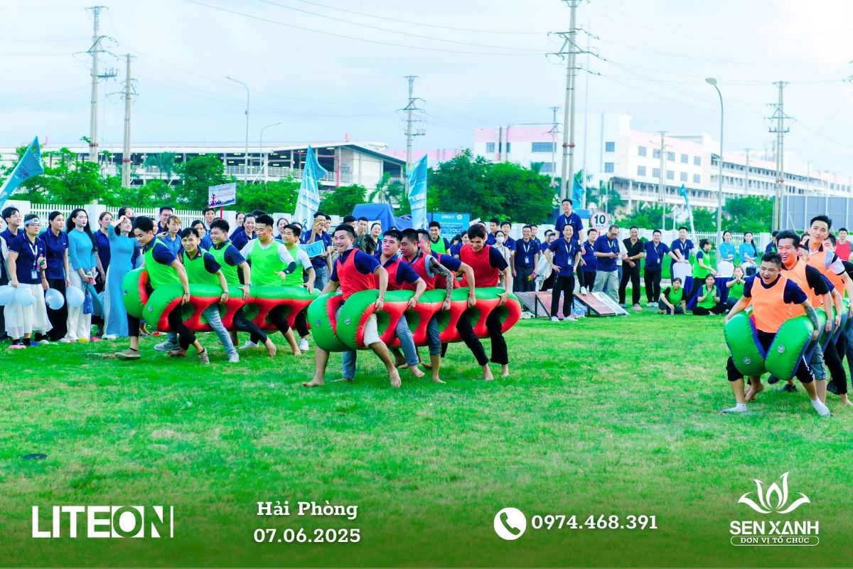 Game đua thuyền trên cạn Sportday Liteon 2025