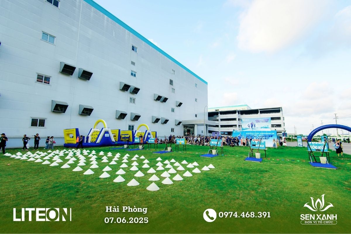 Không gian diễn ra Sportday Liteon 2025