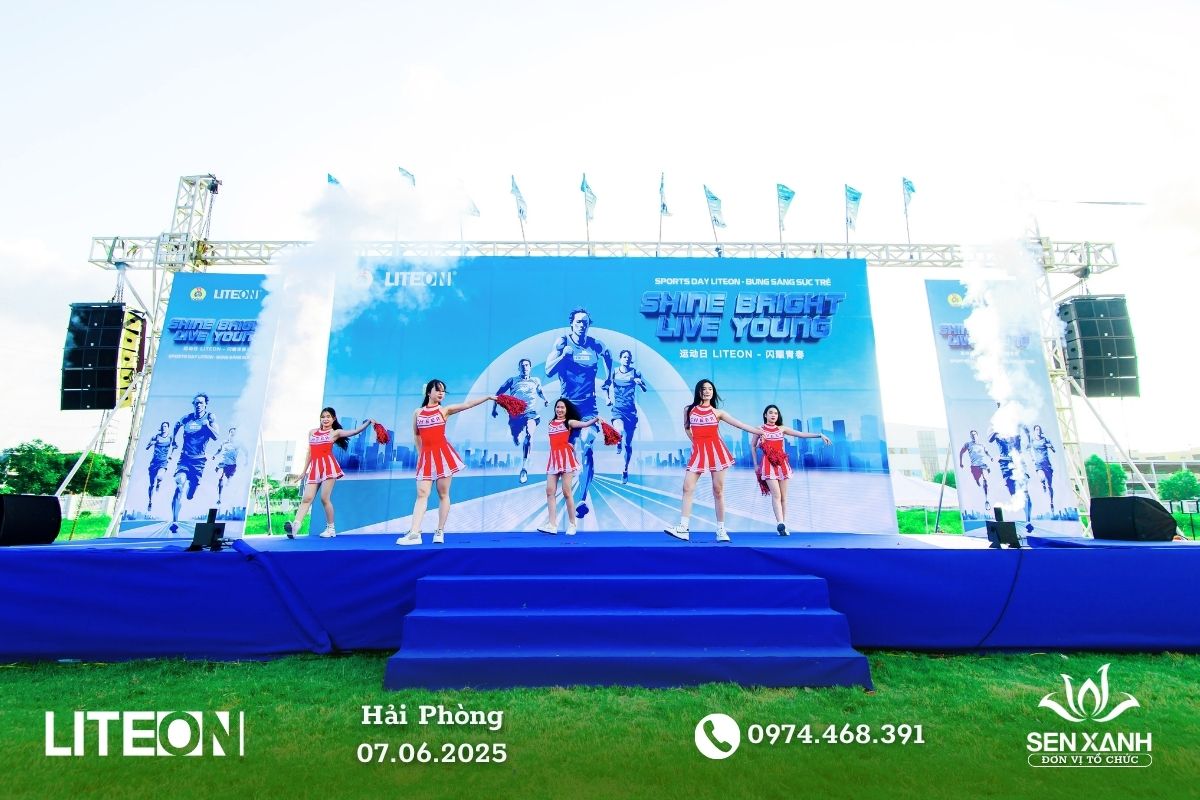 Văn nghệ mở mản Sportday Liteon 2025