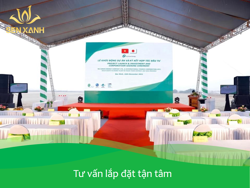 Tư vấn lắp đặt bàn ghế sự kiện chuyên nghiệp