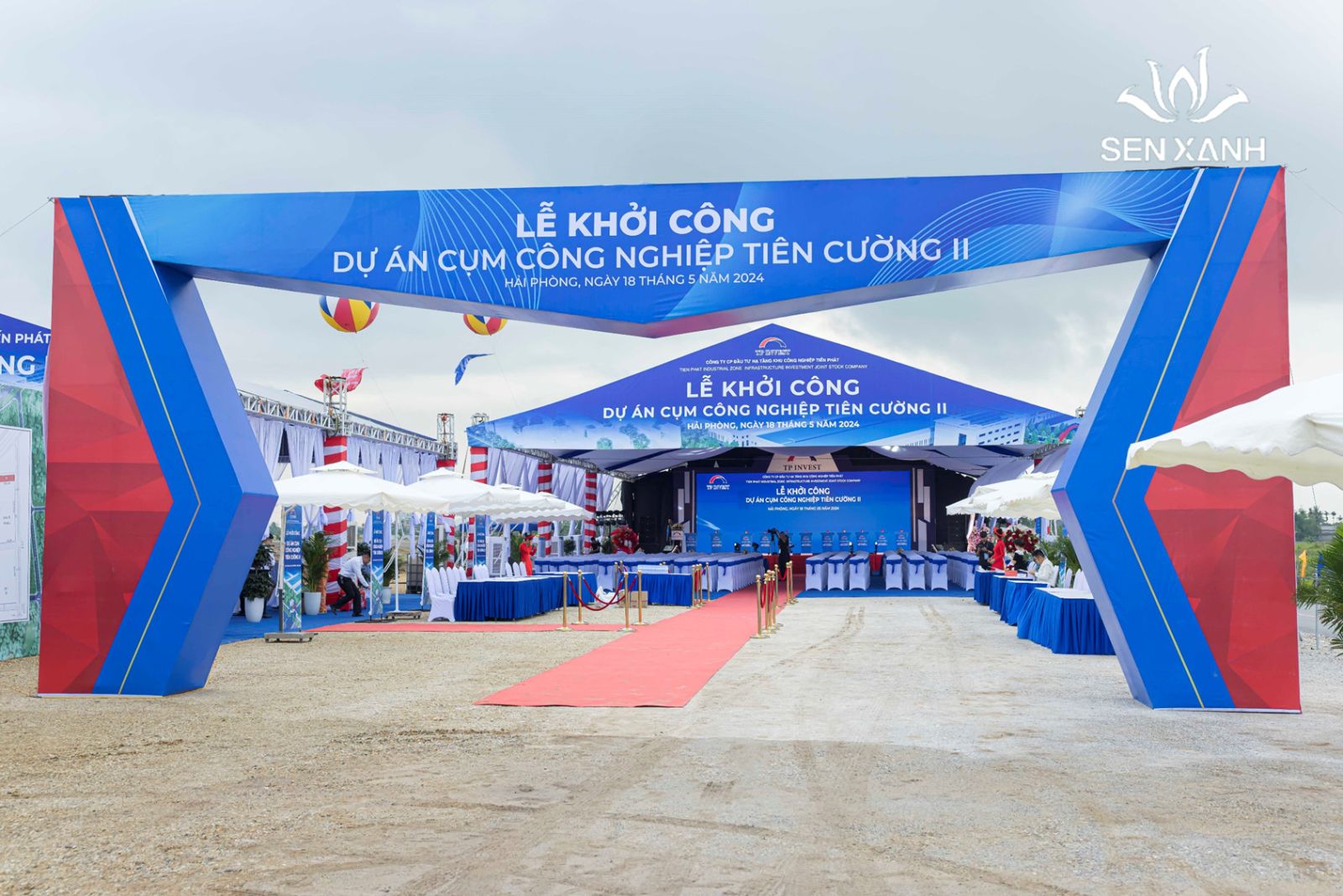 Lễ khởi công dự án cụm KCN Tiên Cường II