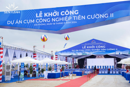 LỄ KHỞI CÔNG DỰ ÁN CỤM CÔNG NGHIỆP TIÊN CƯỜNG II