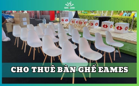 Cho thuê bàn ghế Eames