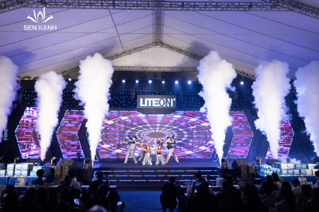 SET UP THIẾT BỊ SỰ KIỆN TỔ CHỨC YEAR END PARTY 2023 CÙNG ĐẠI GIA ĐÌNH LITEON VIETNAM