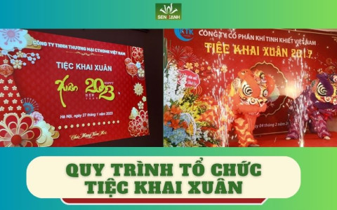 TỔ CHỨC TIỆC KHAI XUÂN