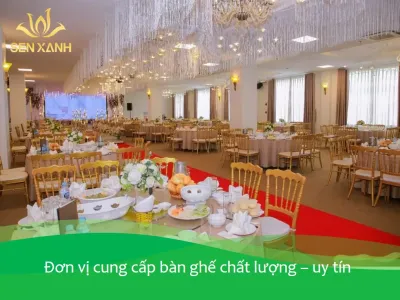 Đơn vị cung cấp bàn ghế sự kiện chất lượng, uy tín