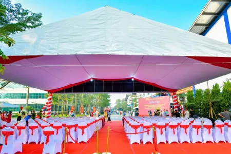 Cho thuê thiết bị sự kiện - CHO THUÊ GIAN HÀNG - NHÀ BẠT
